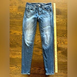 American Eagle 2 women’s super stretch jeggings  jeans skinny